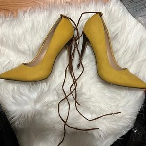 Yellow Pumps